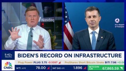 CNBC's Joe Kernan and Pete Buttigieg Spar Over Who Is To Blame for Border