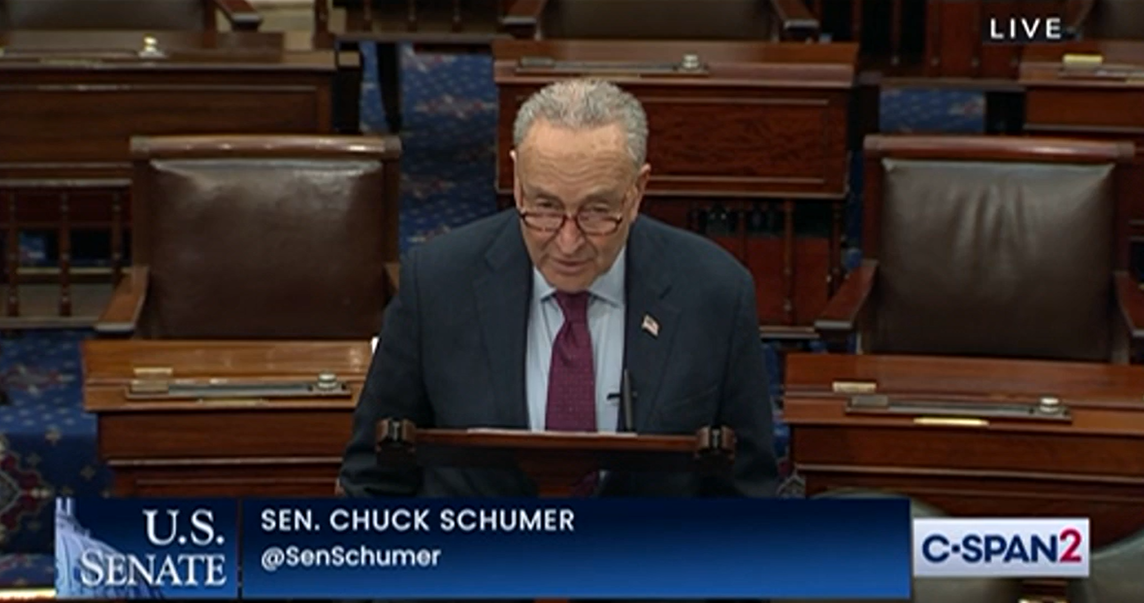 Schumer to Invite Netanyahu to Address Congress After Calling for His Ouster