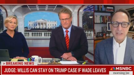 MSNBC's Andrew Weissmann Calls for Fani Willis To Remove Herself From Trump Case