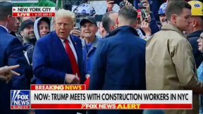 Fox News Spends 20 Solid Minutes On Trump Photo Op With Delirious Fans At Construction Site