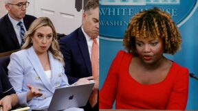 Jean-Pierre Bristles When Fox's Jacqui Heinrich Says Biden 'Essentially Accused Republicans Of Murder' In Speech