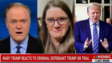 Mary Trump And MSNBC Host Brutally Mock Trump Over Absent Family- 'Jeffrey Dahmer's Parents Were There Every Day'