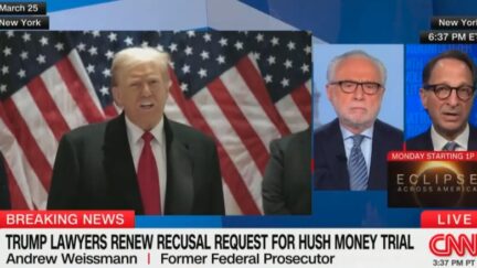 Wolf Blitzer and Andrew Weissmann