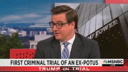 Chris Hayes Mocks Trump for Nodding Off in Court: ‘If You Call Your Opponent Sleepy Joe, You Have One Job’
