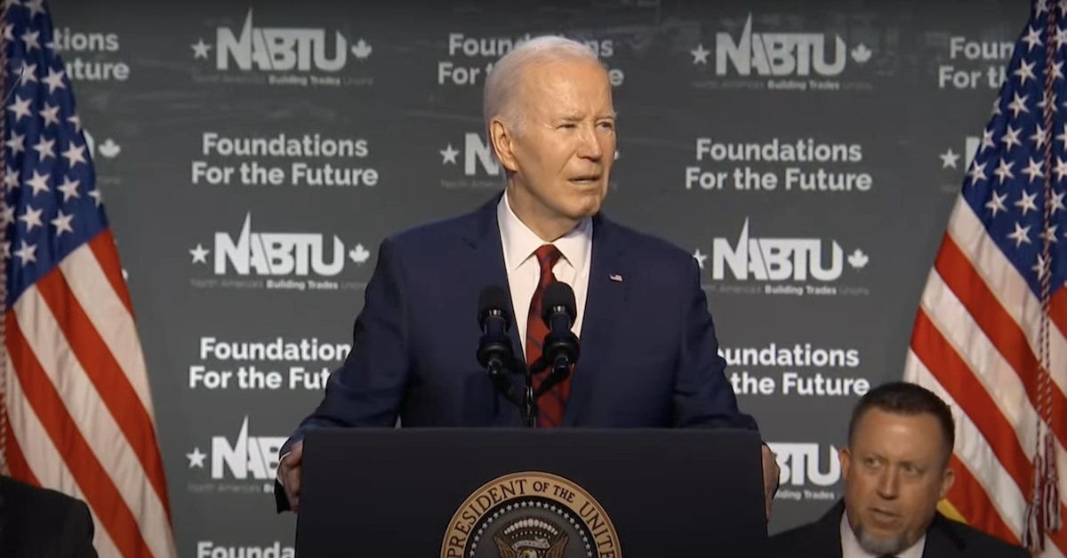 Awkward Video of Biden Accidentally Reading Out Teleprompter Instructions Goes Viral