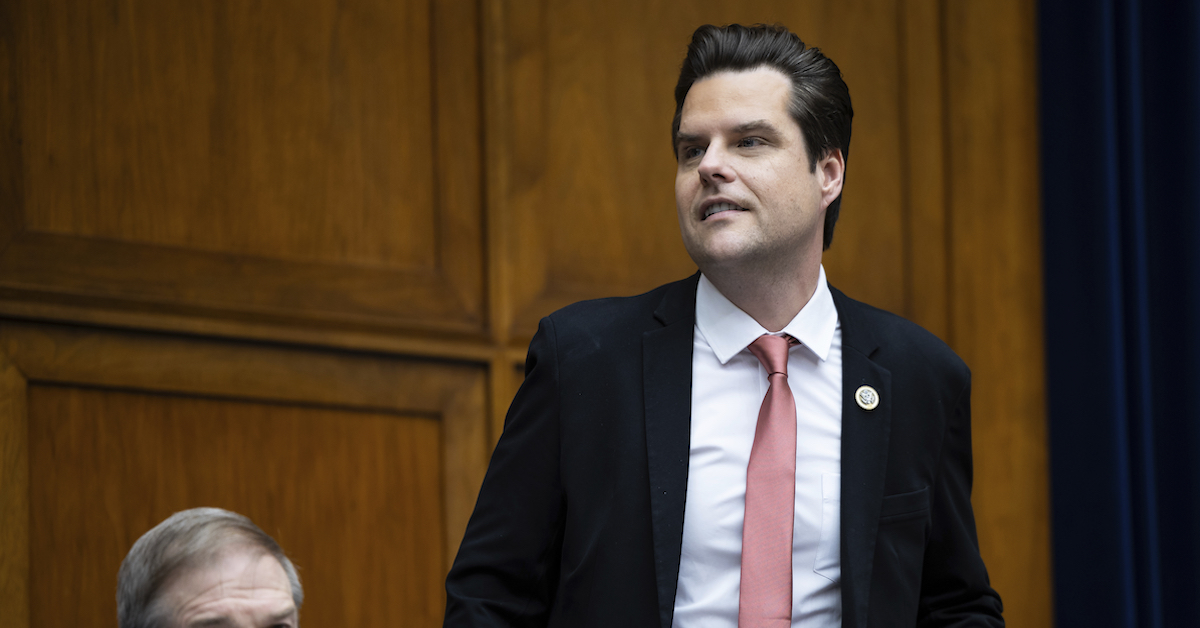 Gaetz Offers Odd Message of Support to Trump by Invoking the Proud Boys: ‘Standing Back and Standing By’