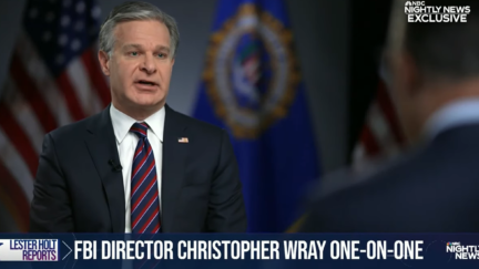 📺 FBI Director Wray Refutes Trump on January 6 Rioters: ‘Criminal Defendants Who Are Being Charged With Federal Crimes’ (mediaite.com)