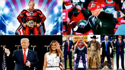 1 Trump Posts Over-The-Top Sneaker Ad With Epic Movie Score And Bonkers Superhero Images — And No Sneakers