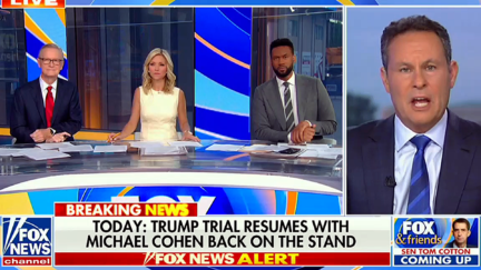 Fox's Brian Kilmeade Drops Retort To Cohen's Melania Trump Bombshell 'Comes Down To Who Do You Believe'