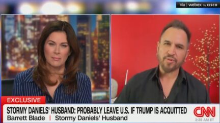 Husband of Stormy Daniels Says They'll Likely Leave the Countyr If Trump Found Not Guilty