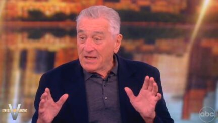 Robert De Niro Gets Muted on The View During Vulgar Anti-Trump Rant