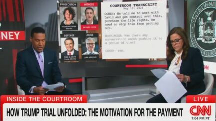CNN Holds Dramatic Reading of Trump Trial Testimony
