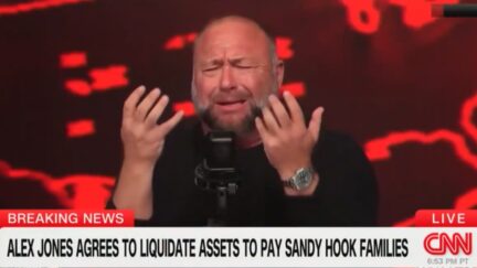 Alex Jones crying