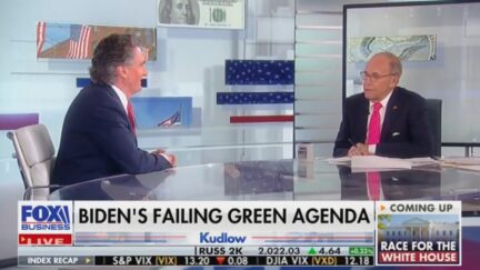 Doug Burgum and Larry Kudlow