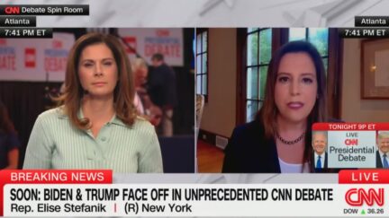 Erin Burnett and Elise Stefanik