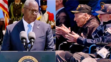 'You Saved The World!' Sec. Lloyd Austin Gives Heartwrenching Speech On D-Day Vets 'Final Victory Over Hitler'