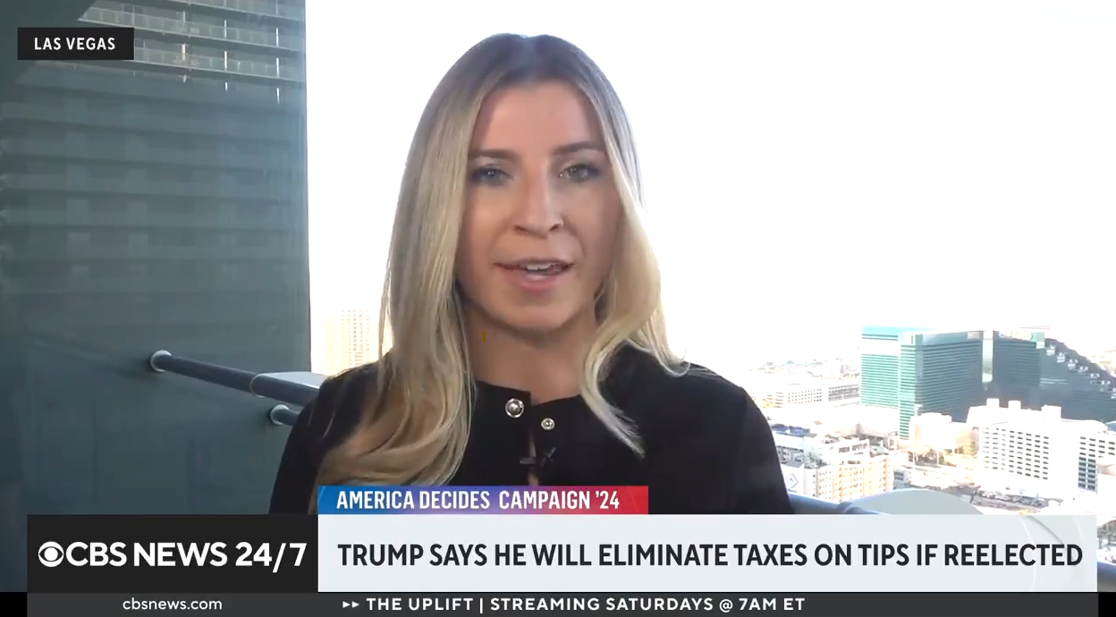 Trump Camp Hypes Voters' Reaction To Tax Pledge in Las Vegas