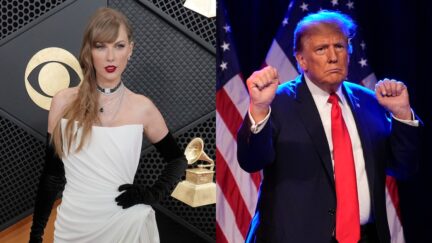 Trump Asks If Taylor Swift Being Liberal Is An 'Act'