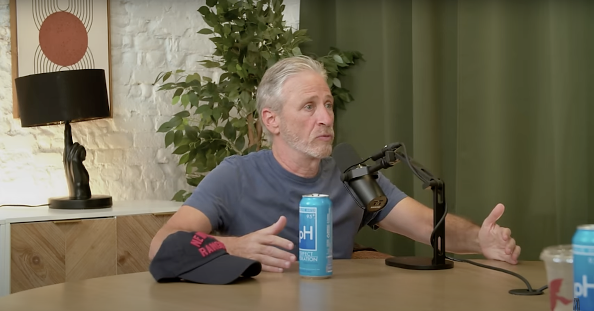 Jon Stewart Says Trump 'Obviously' Right About 'Rigged' System