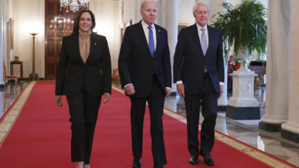 Kamala Harris, Joe Biden, Bill Clinton