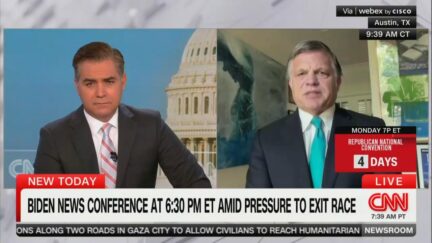 Jim Acosta and Douglas Brinkley
