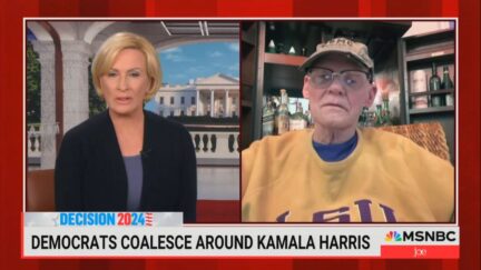 Mika Brzezinski and James Carville