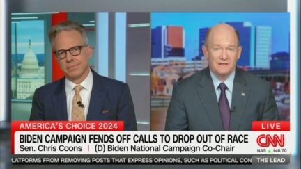 Jake Tapper and Sen. Chris Coons