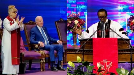 'We Did Not Come To Beat Up On You!' Black Church Pastor Defends Biden During Intro To Speech Amid Drop-Out Pressure