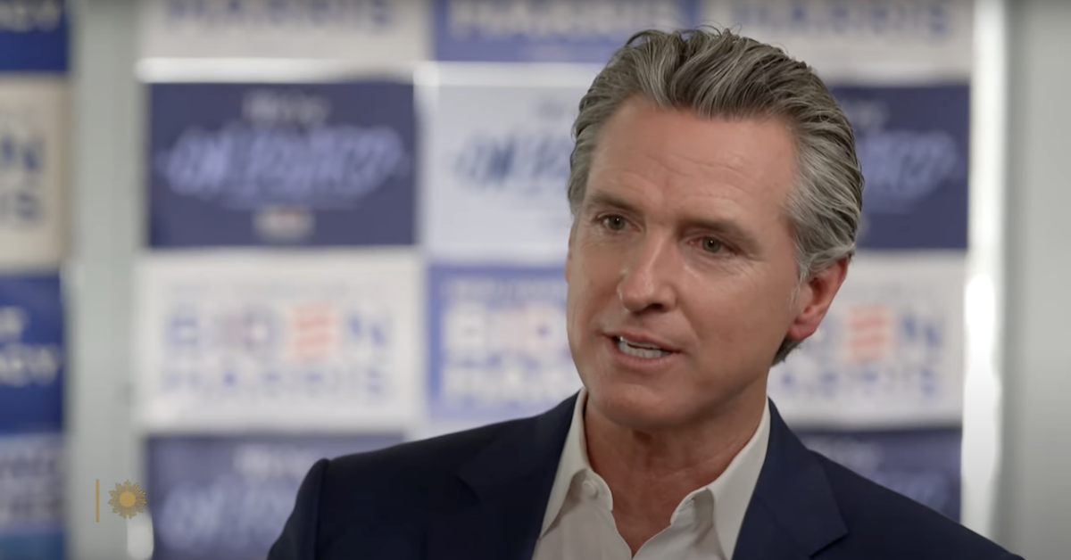 Gavin Newsom Says 'Not a Chance' He Replaces Biden