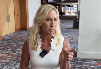 Marjorie Taylor Greene Loses It on Reporter