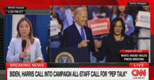 Biden Tells Staff He's Staying in Race Until the End