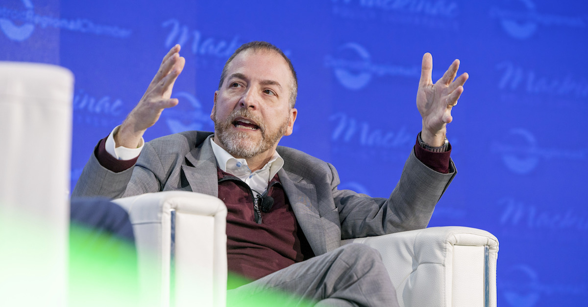 Chuck Todd Defends Dem Party 'Elites' From Biden Attack