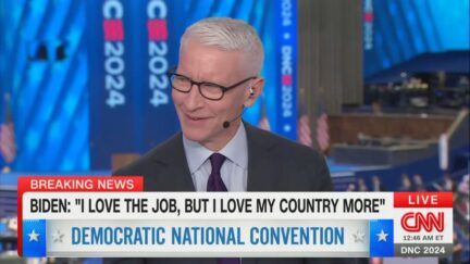 Anderson Cooper at DNC