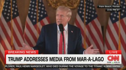 Donald Trump lying about abortion