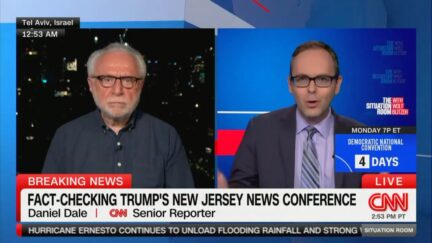 Wolf Blitzer and Daniel Dale