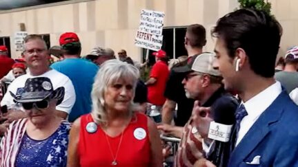 Trump Fan At Rally Says 'Illegals' Are Voting But 'When You Aren't Educated' You 'Don't See' Problem