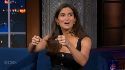 Kaitlan Collins on Colbert