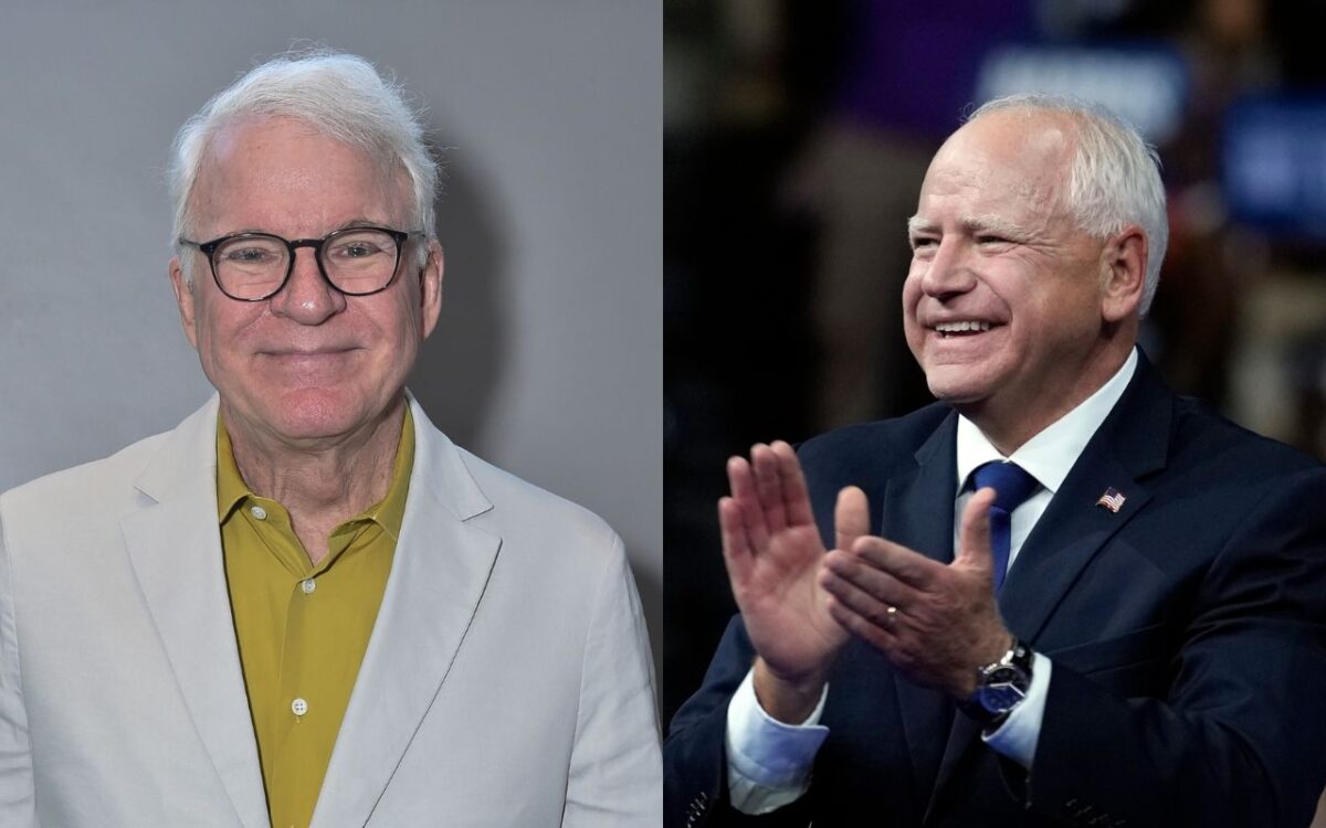 Steve Martin and Tim Walz