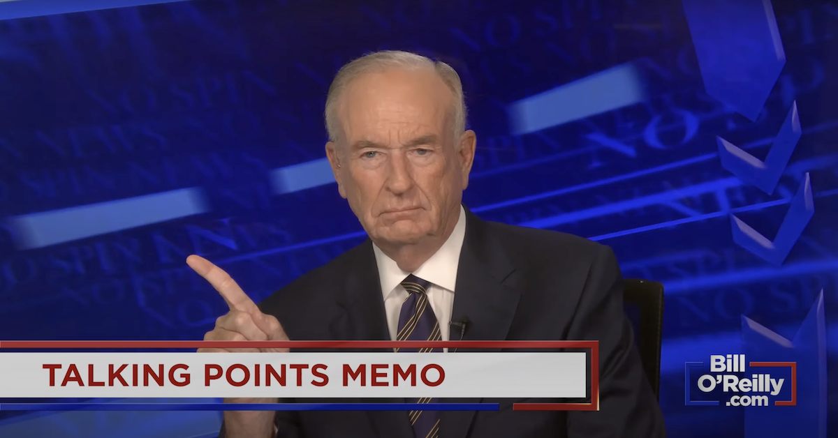 Bill O'Reilly Says GOP 'Caught a Break'