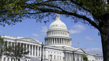 FILE - The U.S. Capitol on a sunny morning, April 27, 2022, in Washington.