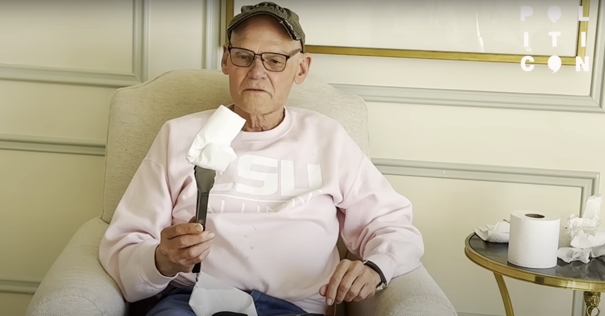 James Carville Follows Up Trump ‘Can’t Wipe His Own A**’ Rant with 10-Minute Sequel on ‘Defecation Issues’ Featuring Tongs and Toilet Paper (mediaite.com)