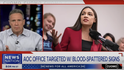 Chris Cuomo Blasts AOC After Her Office Is Vandalized