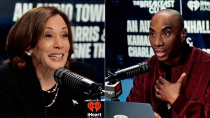 'Oh!' Charlamagne Taken Aback By One-Word Kamala Harris Response To Criticism She 'Uses Talking Points'