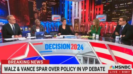 MSNBC Hosts Accuse JD Vance of 'Mansplaining' at Debate