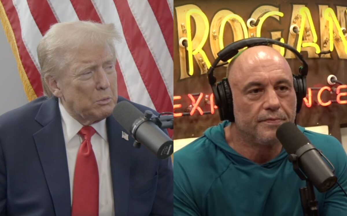 Donald Trump and Joe Rogan