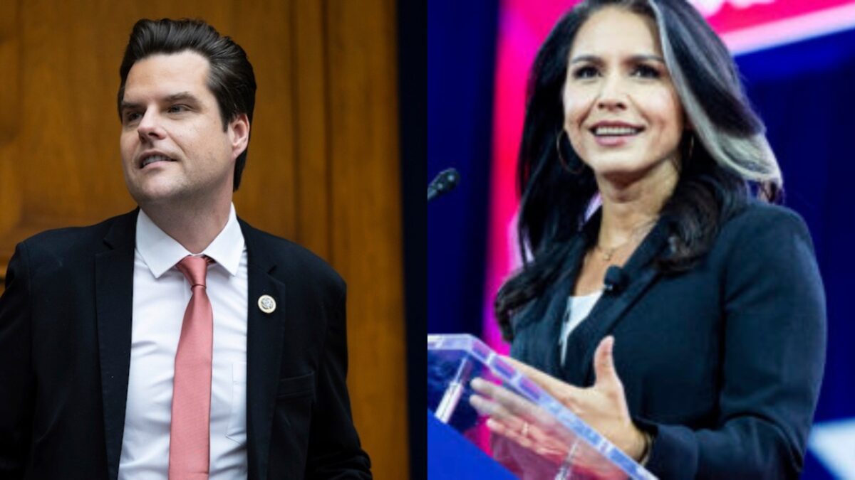 ‘Not These Two!’ New York Post Doubles Down On Call For Trump To Dump ‘Dreadful Duo’ Tulsi Gabbard, Matt Gaetz