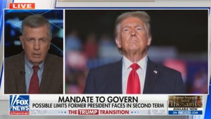 Brit Hume and Donald Trump