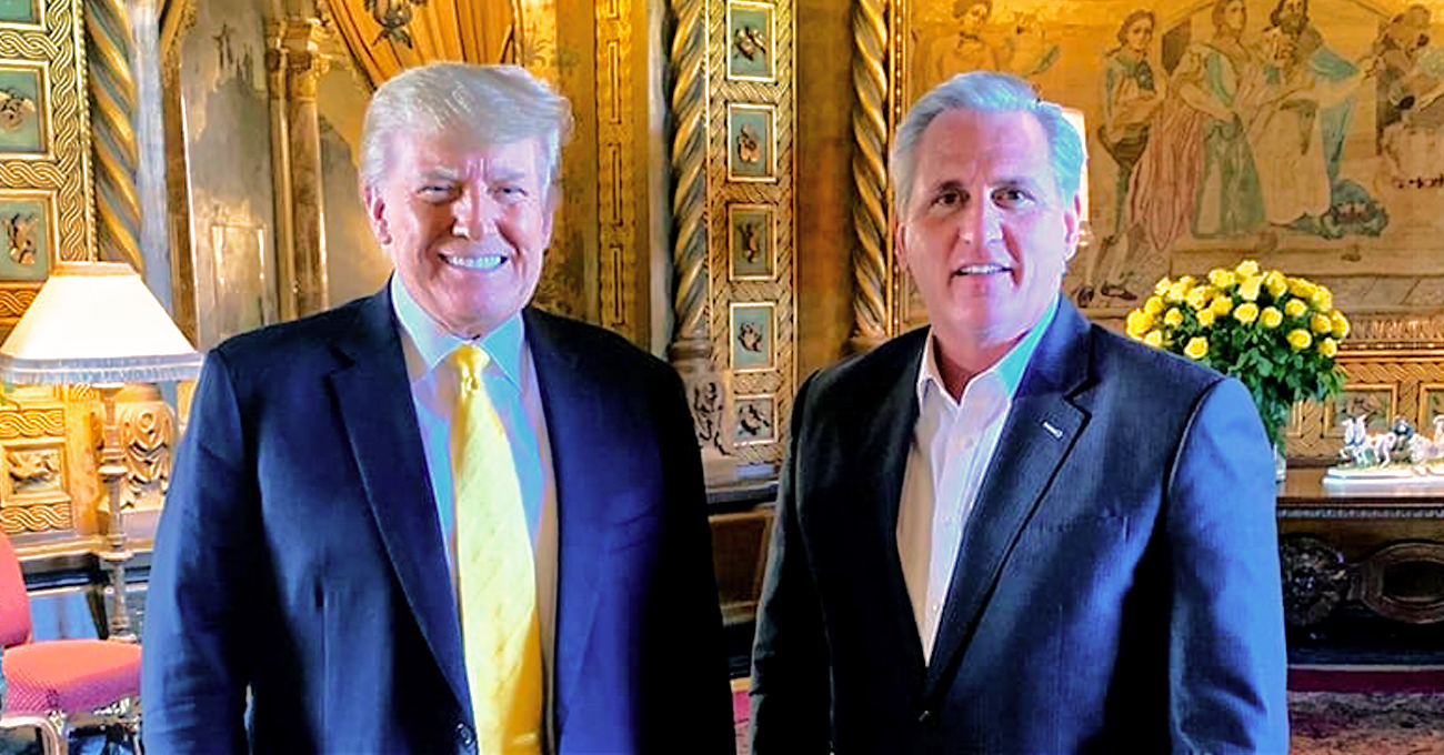 ‘NOTHING WAS GAINED’: Trump Buries/Praises McCarthy/GOP for ‘Dumbest’ Decision in Years – But It Should Be Blamed on Dems Tho!