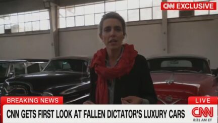 Clarissa Ward Shows Off Assad's Massive Car Collection