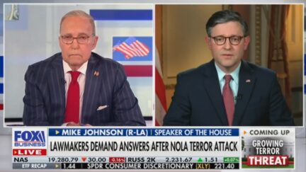 Larry Kudlow and Mike Johnson